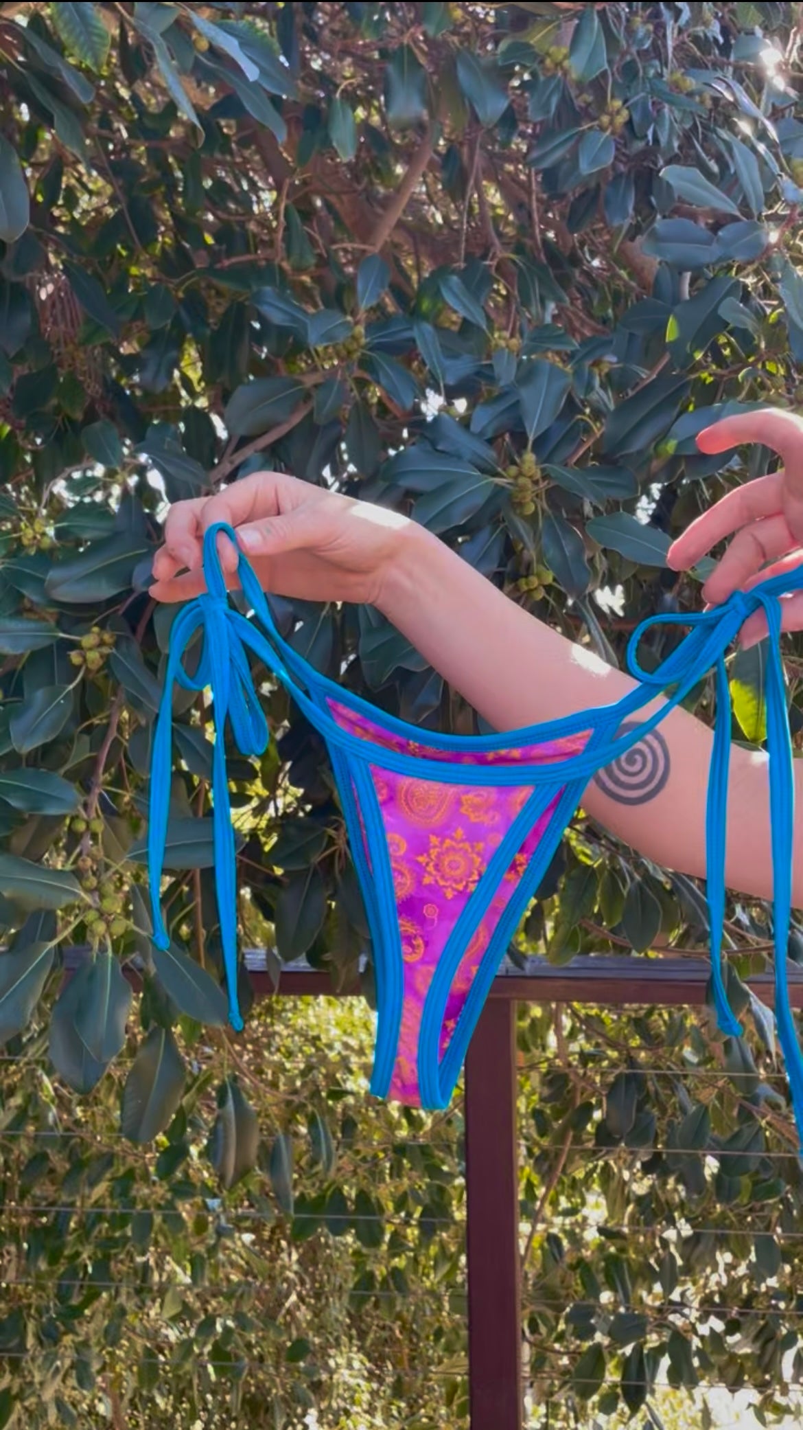 Blush Tie-Side Bottoms
